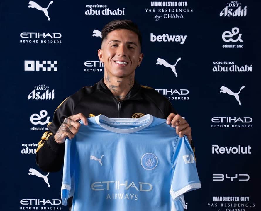 Enzo Fernández al Manchester City: así quedó el ranking de las transferencias más caras de la historia