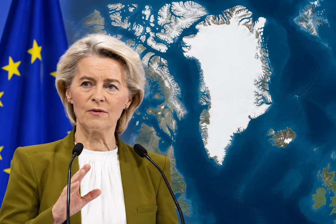 Von der Leyen ratificó en Groenlandia el apoyo europeo frente a las pretensiones de Trump