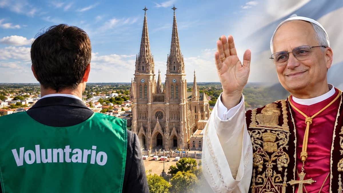 Buscan voluntarios para la visita del Papa León XIV a la Argentina: cómo inscribirse y cuáles son los requisitos