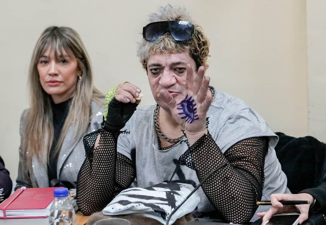 Chocó el Pity Álvarez en Chacarita
