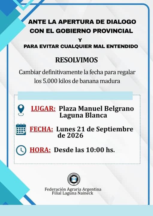Sabor agridulce para los bananeros de Formosa: Abrieron el diálogo con la provincia para destrabar la crisis, pero igual salieron a regalar 5 toneladas de fruta