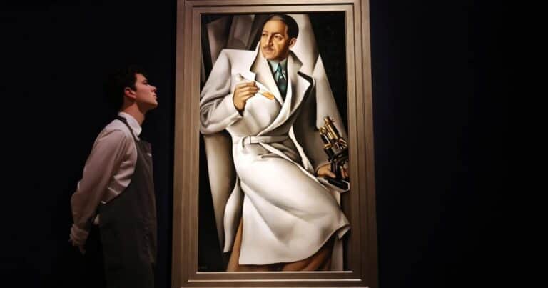 Se subastó por primera vez en 40 años un singular etrato de Tamara de Lempicka