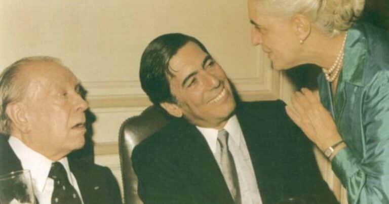 Murió Mario Vargas Llosa: su admiración y la relación que tuvo con Jorge Luis Borges
