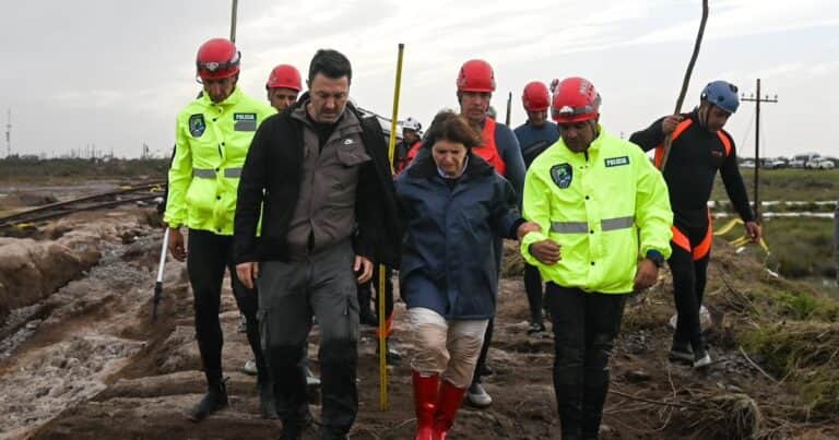 Inundaciones en Provincia: Bullrich y Petri viajan a las zonas afectadas de Zárate y Campana