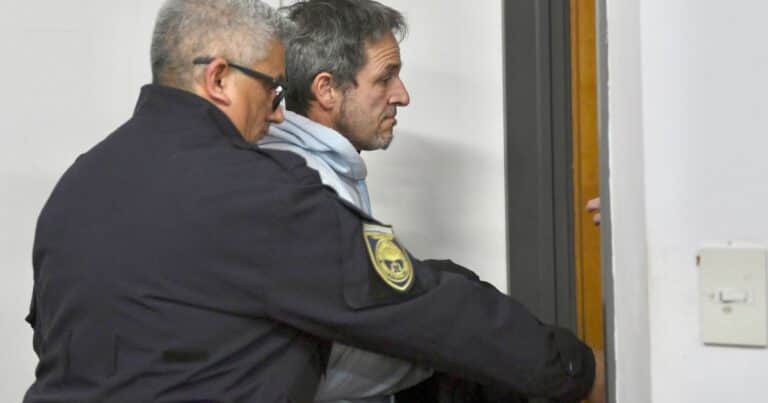 Condena al ex de Julieta Prandi: así fue el momento en que se llevan detenido a Claudio Contardi