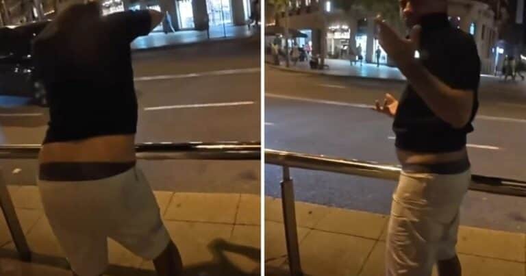 El polémico influencer Kurt Caz acusó a un argentino de robar en el subte de Barcelona: el video