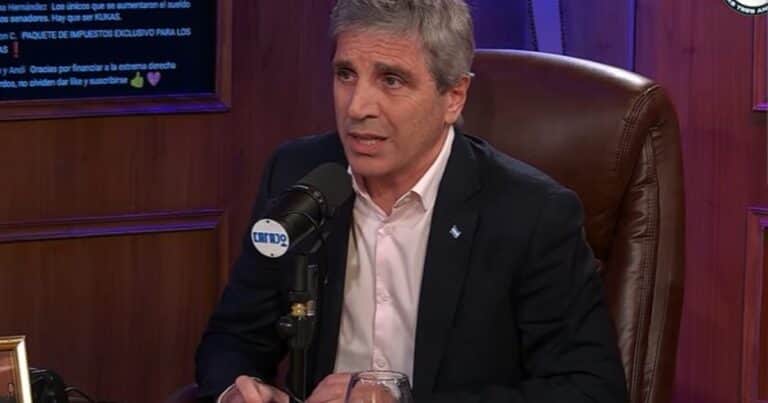 «Es una ridiculez»: Luis Caputo dijo que está en contra de votar cada dos años