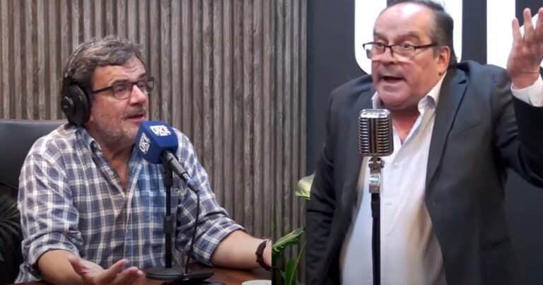 Cruces, tensión y golpes en un programa de streaming uruguayo: tuvieron que cortar la transmisión en vivo