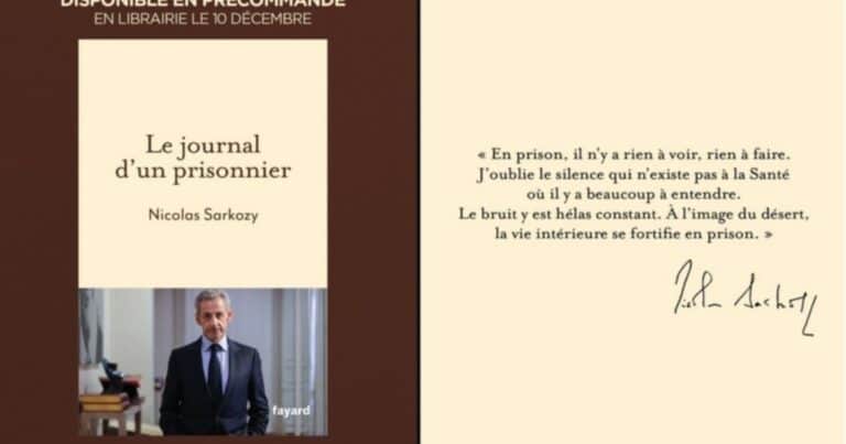 Así es «Diario de un preso», el libro del expresidente francés Nicolas Sarkozy desde la cárcel