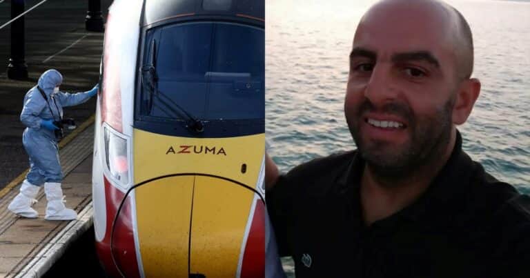 El héroe del tren: un trabajador ferroviario protegió a los pasajeros durante un ataque con cuchillo