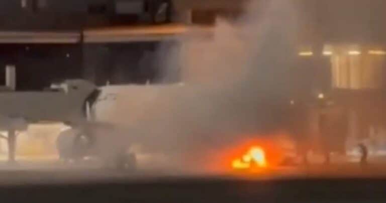 San Pablo: evacúan de urgencia a 169 pasajeros de un avión de LATAM tras un incendio