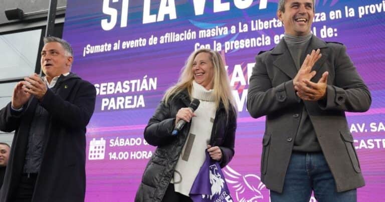 Los Milei buscan despertar a los militantes libertarios y los sacan a la calle el 25 de Mayo