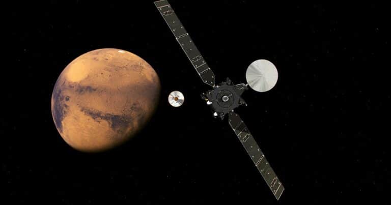 Descubrieron por accidente un atajo en el espacio para ir a Marte el doble de rápido
