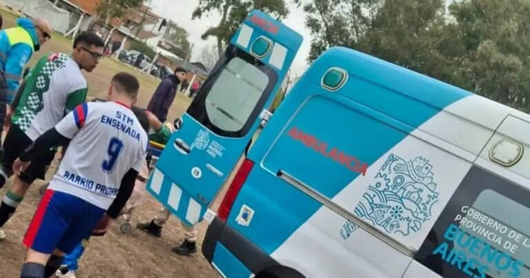 Descontrol en Ensenada: un partido de la «Liga Amistad» terminó en una batalla campal que dejó heridos