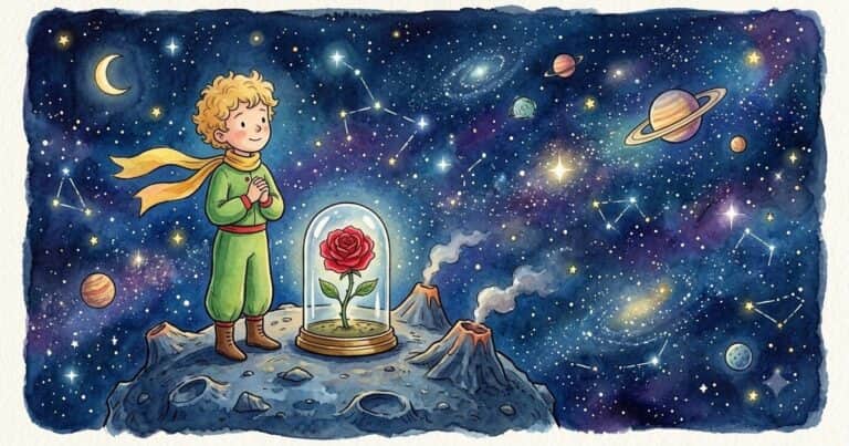 La reflexión de El Principito sobre el amor: «Fue el tiempo que dedicaste a tu rosa lo que la hizo tan importante»