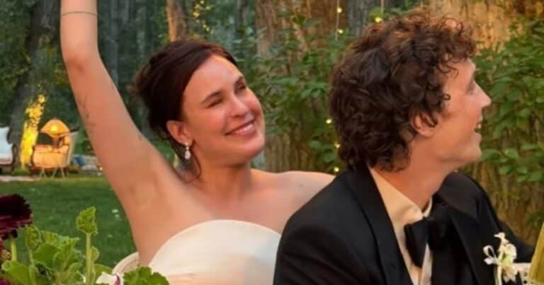 La emotiva foto de Bruce Willis en el casamiento de su hija