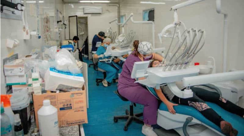 Regresan a Río Tercero dos camiones odontológicos de la UBA para brindar un plan de salud bucal