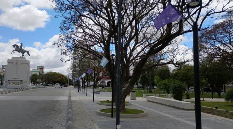 Remodelación de la Plaza San Martín de Río Tercero