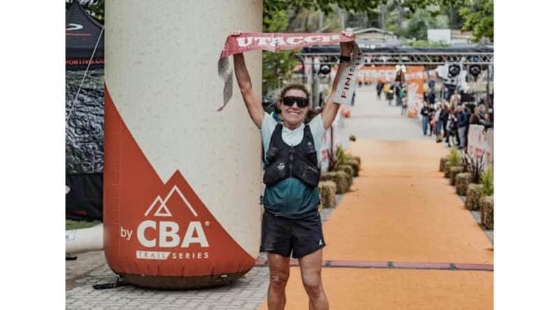 Mariela Vigliocco ganó una carrera de ultra trail de 160 km. que se corrió en Villa Yacanto