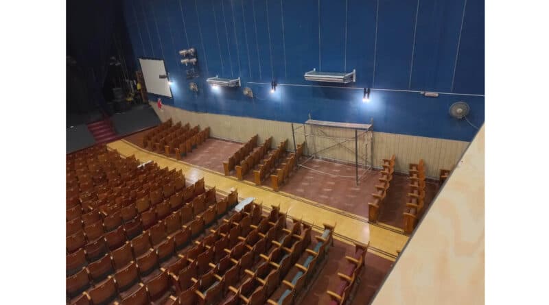 Con su sala climatizada, el Teatro Real Cooperativainicia una nueva etapa