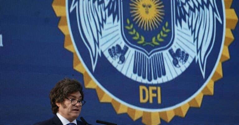 Inteligencia criminal y estética del FBI: Milei y Bullrich presentaron la nueva agencia de la Policía Federal
