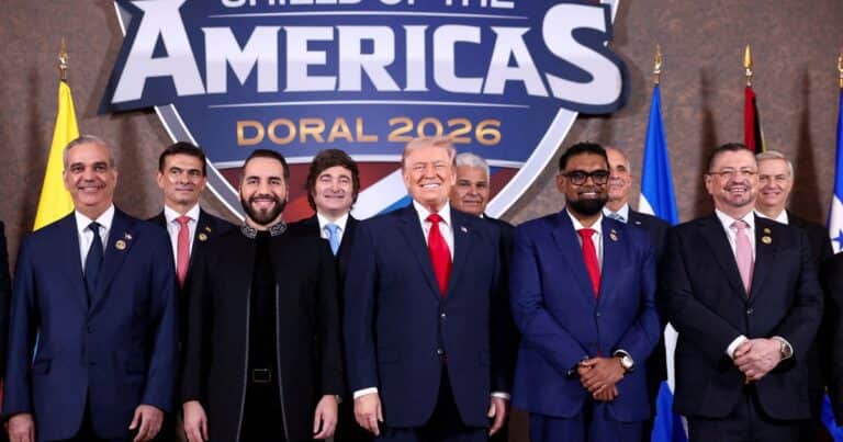 Junto a Milei, Trump lanzó una nueva alianza regional contra el narcotráfico y la influencia china en América latina