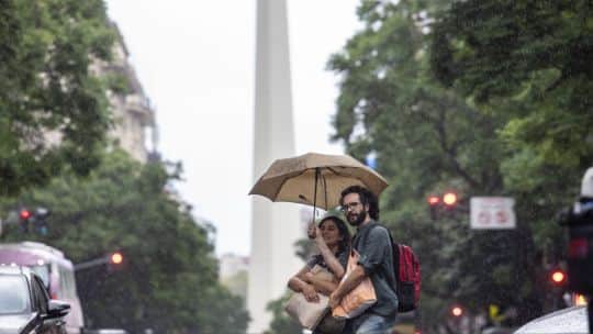 Alerta amarilla en la Ciudad de Buenos Aires: anuncian tormentas, lluvias intensas y ráfagas de más de 70 km/h