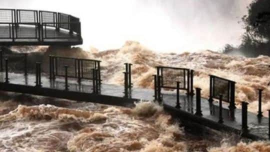 Por causa del fenómeno El Niño, cerraron nuevamente la Garganta del Diablo en el Parque Nacional Iguazú: cuánto tiempo permanecerá así
