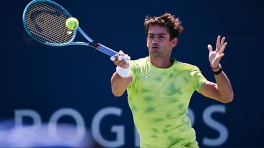 Histórico: Mariano Navone le ganó a Novak Djokovic en cinco sets en el US Open