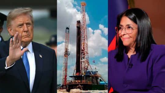 Trump complica gratis a Delcy Rodríguez: "Gracias Venezuela, por regalarnos su petróleo"