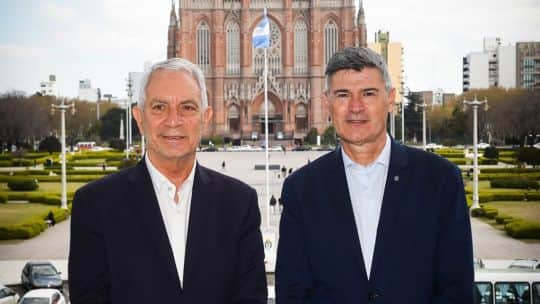 Daniel Passerini en La Plata: “Los intendentes no vamos a dejar del lado a la gente”