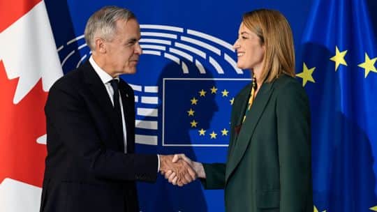 Pese a las amenazas de Trump, Canadá podría ser el primer "miembro asociado" de la Unión Europea