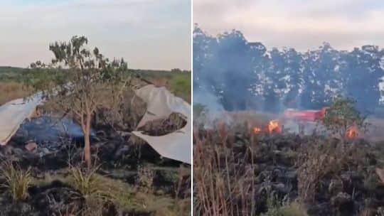 Volaba por primera vez con un ala delta motorizada y murió tras chocar contra unos cables