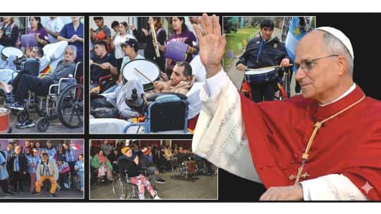 El mensaje político del Papa León XIX: visitará el Cotolengo Don Orione para estar con los más postergados