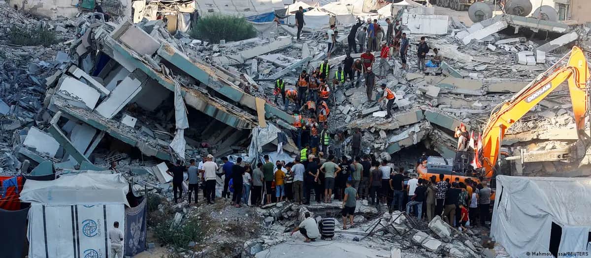 Al menos 22 personas murieron tras el derrumbe de un edificio