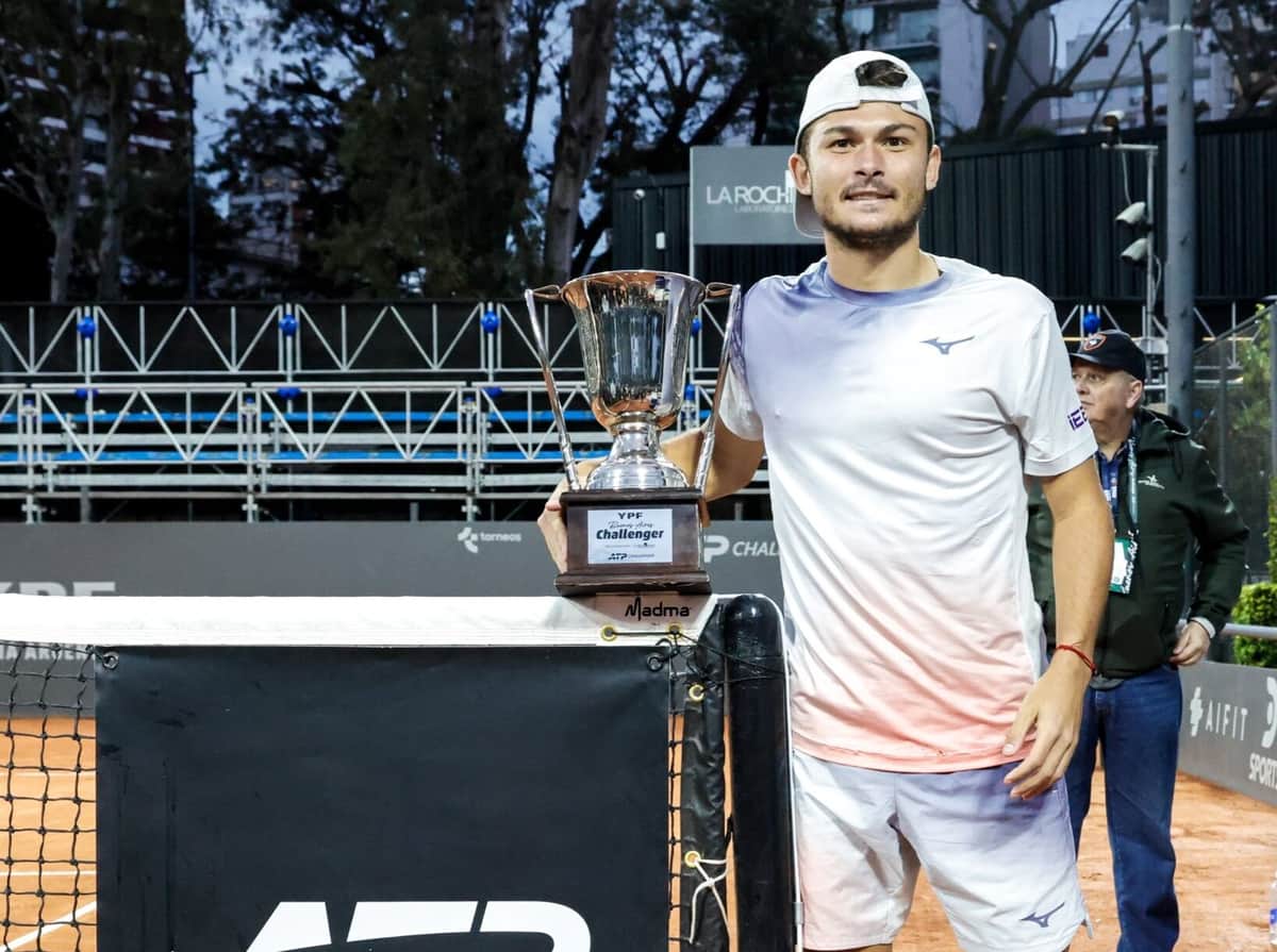 Alex Barrena levantó el título en el Challenger de Buenos Aires