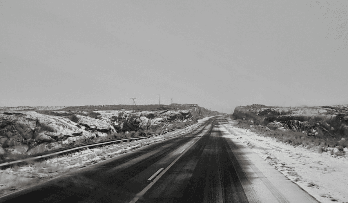Nieve: las Altas Cumbres amanecieron bajo cero a una semana de la primavera