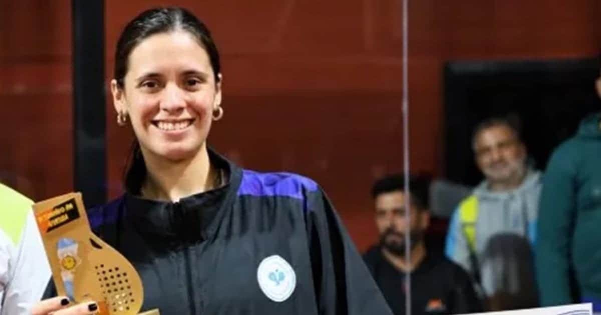 Apartaron a una cordobesa de la Selección Argentina de pádel