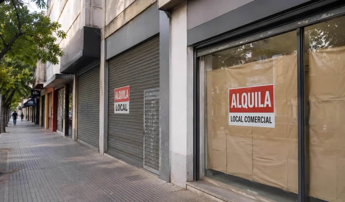 Aumentó la cantidad de locales vacíos y en algunos sectores de la ciudad alcanza el 50%