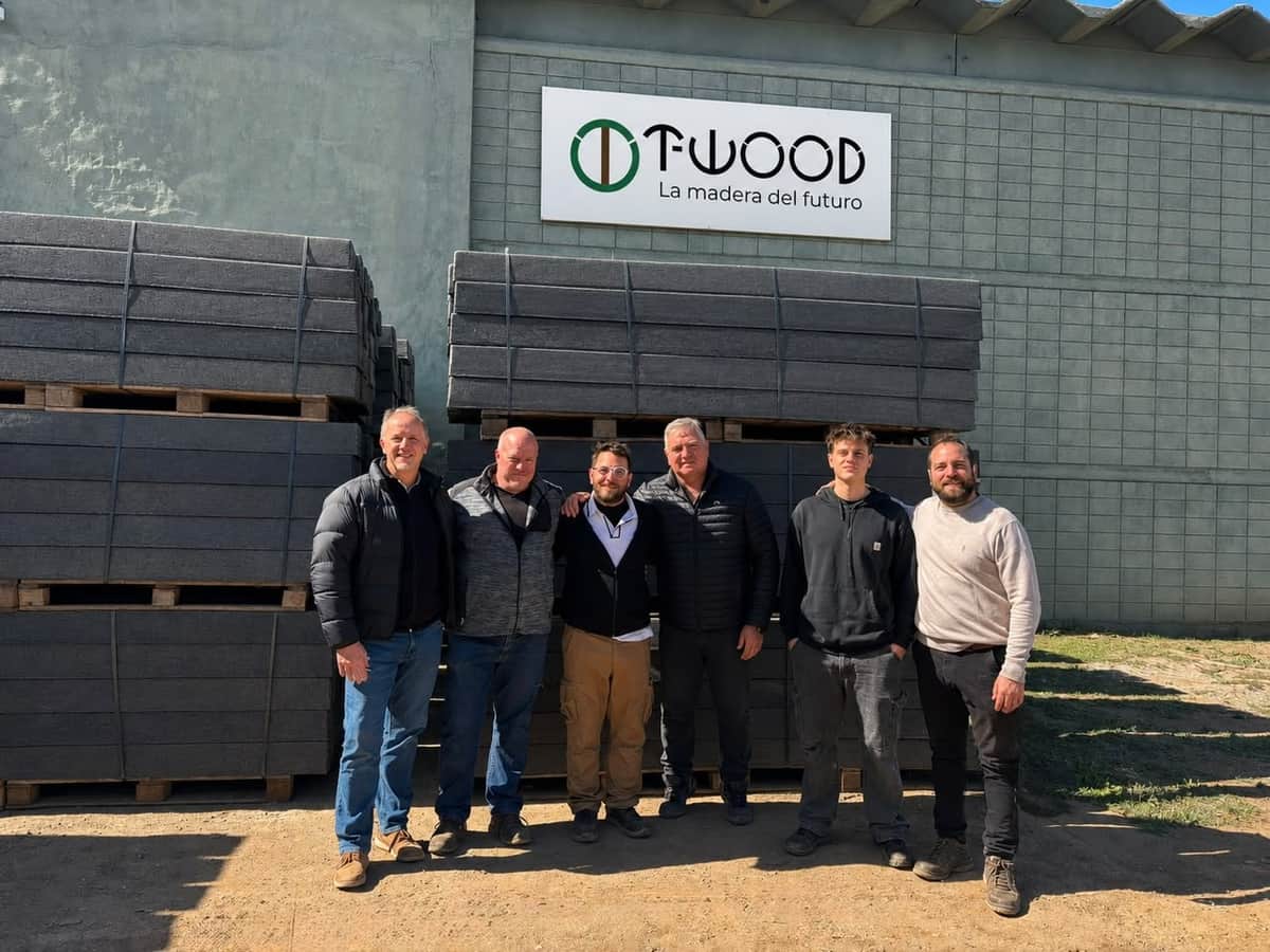 De Córdoba a Chile: la empresa Circularis exporta durmientes reciclados