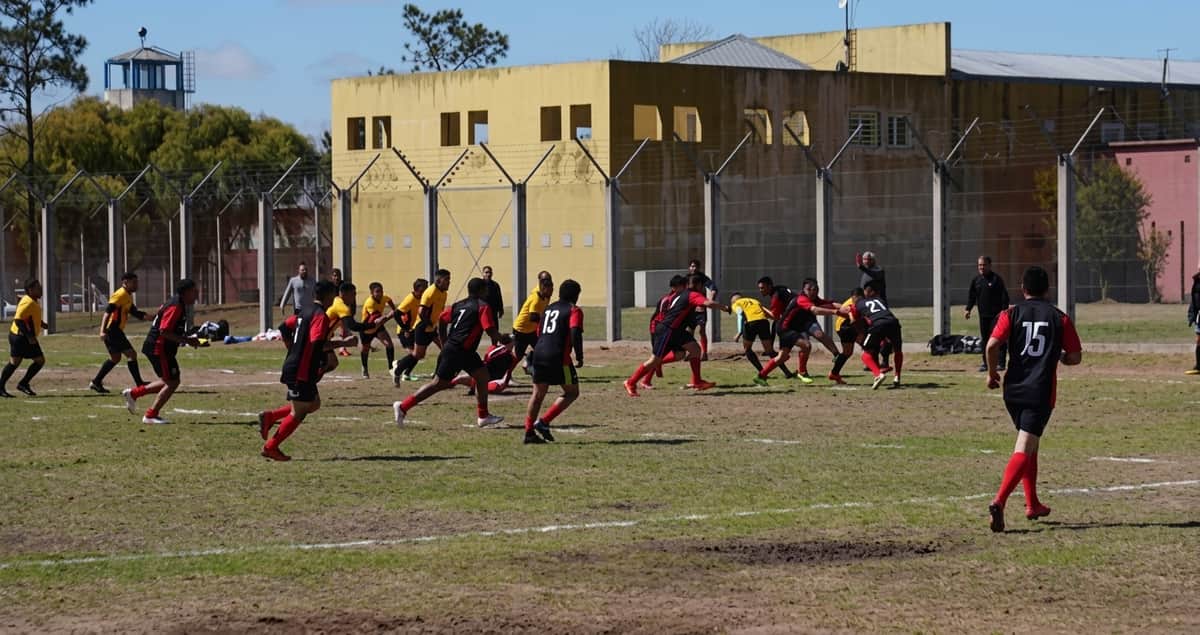 Disputaron el IV Encuentro de Rugby para internos en el Complejo Carcelario de Bouwer
