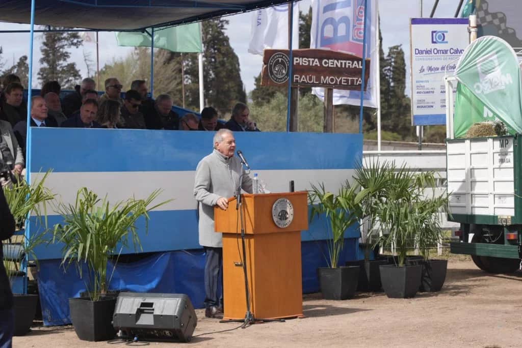 Busso en la Expo Rural de Río Cuarto: “Córdoba tendrá una cosecha récord”