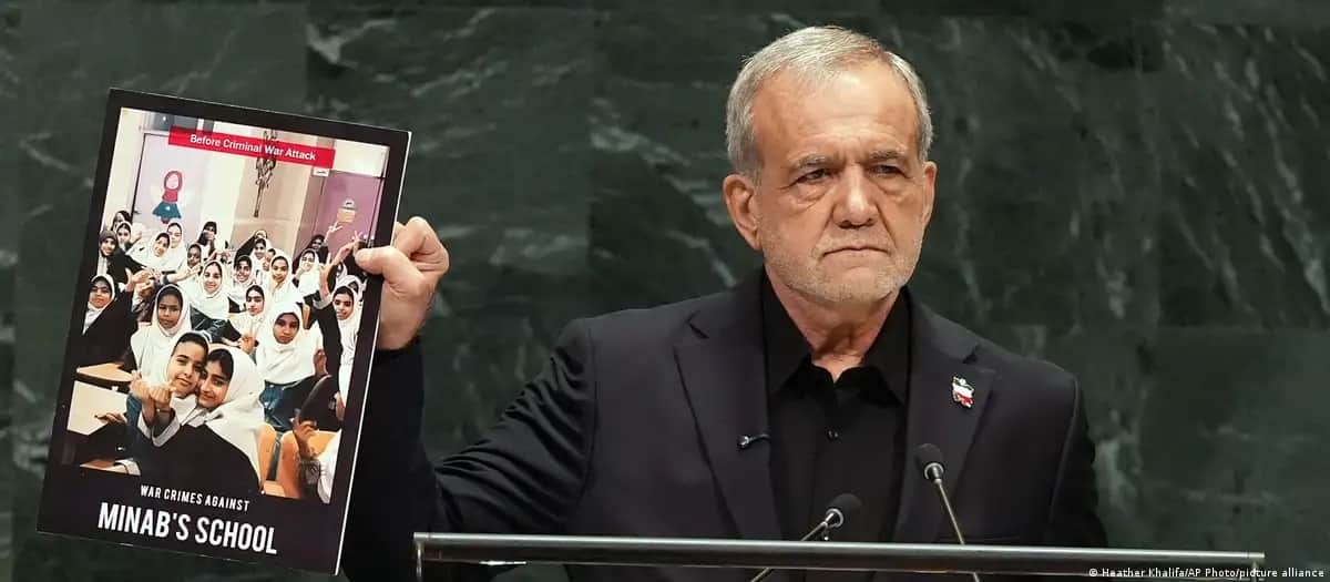 El presidente de Irán acusó a Estados Unidos de «terrorismo» ante la ONU