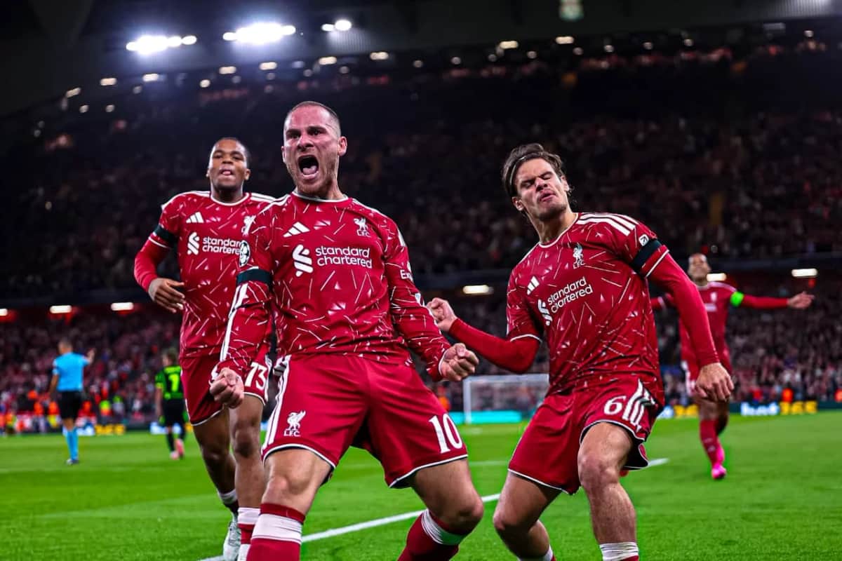 Gol de Mac Allister y asistencia de Julián: Liverpool derrotó 2-1 al Atlético de Madrid
