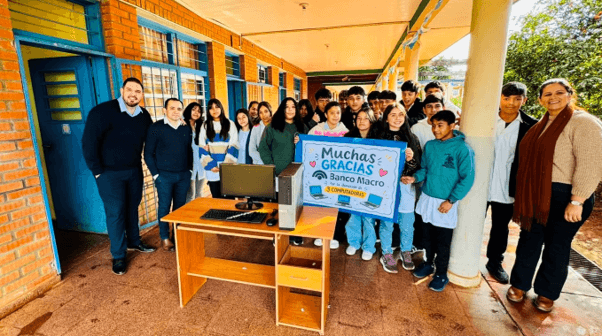 Fundación Macro, Fundación Equidad y Ocasa acercan tecnología a organizaciones en el país