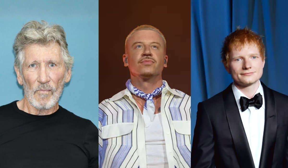 Roger Waters respaldó a Macklemore y cuestionó a Ed Sheeran por Palestina