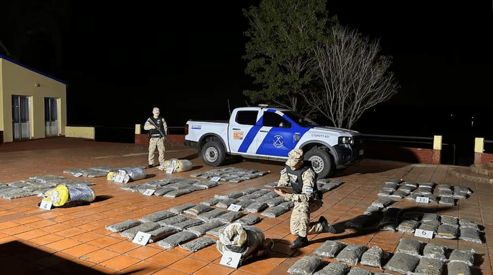 Secuestraron más de 400 kilos de marihuana valuados en casi $1.700 millones
