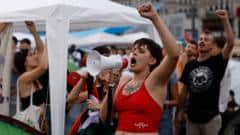 Las imágenes de la acampada en la Puerta del Sol de Madrid para protestar por la crisis de vivienda