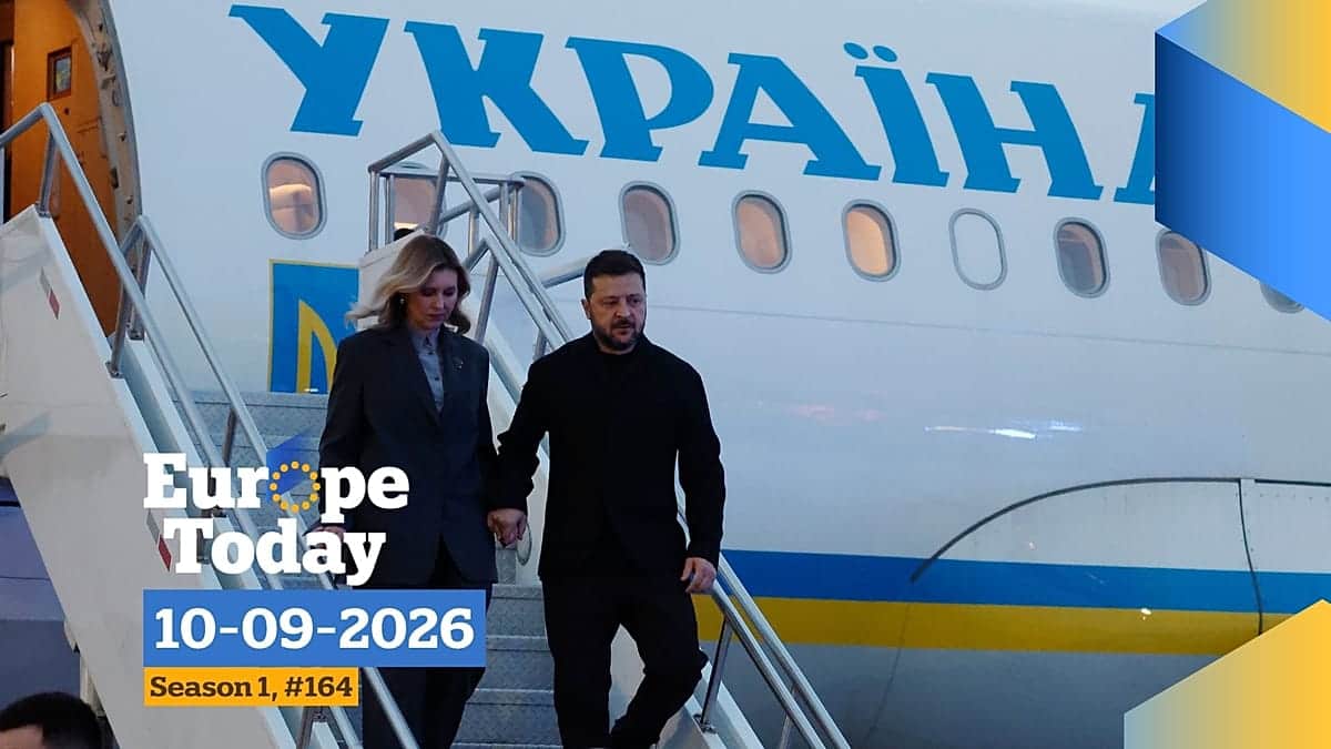 Europe Today, un dron roza el avión de Zelensky mientras Riga debate la amenaza rusa