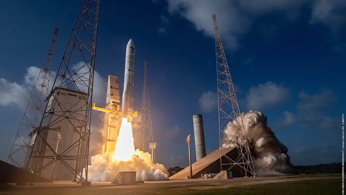 El satélite MTG-I2 despega en el Ariane 6 y completa la nueva constelación meteorológica de Europa